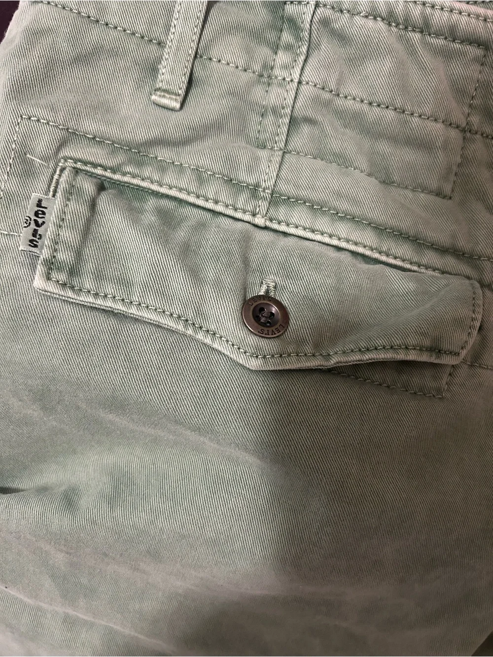 Levi’s Regular Fit Pigment Dye Shorts 32